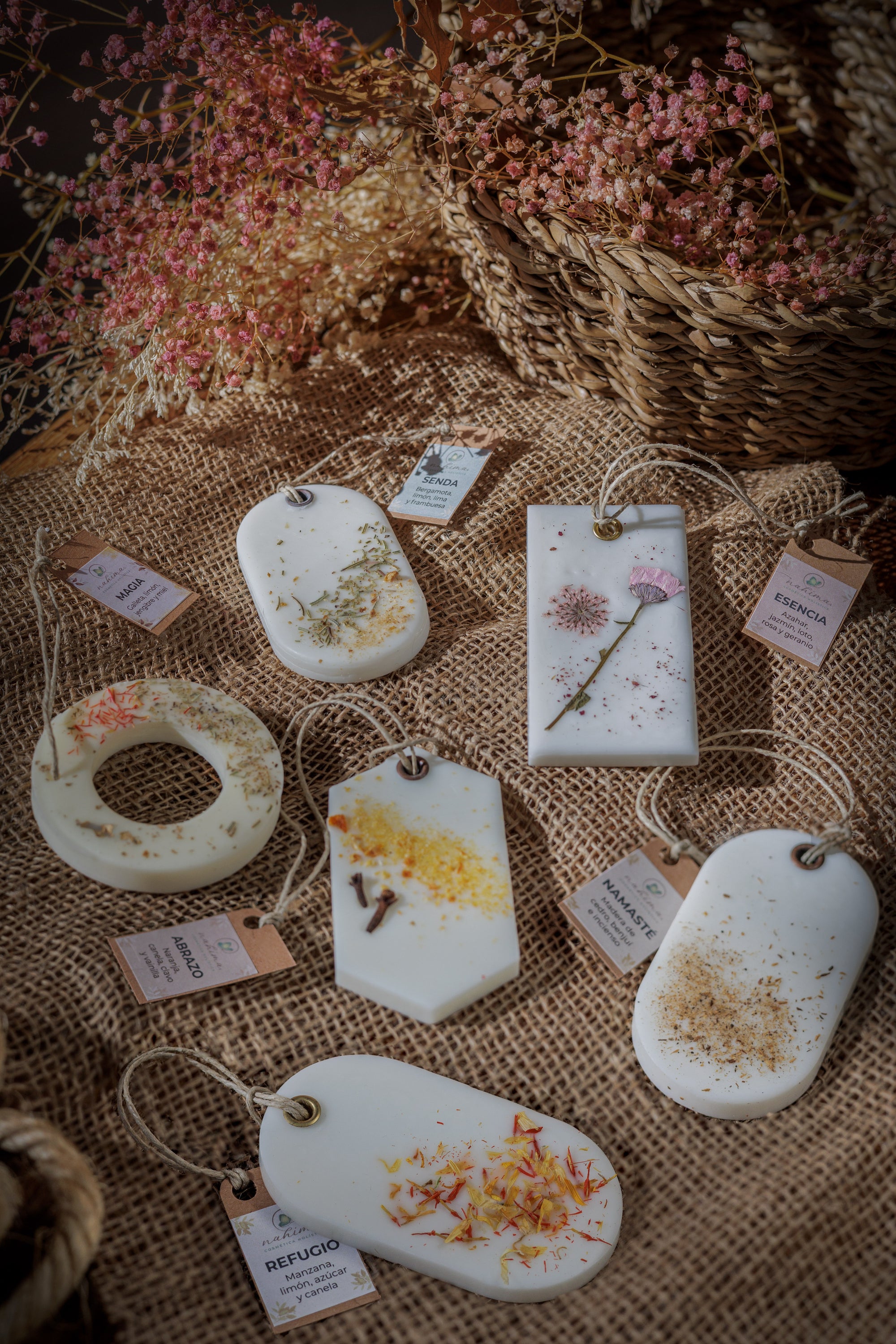 Ambientador sólido aromático y decorativo