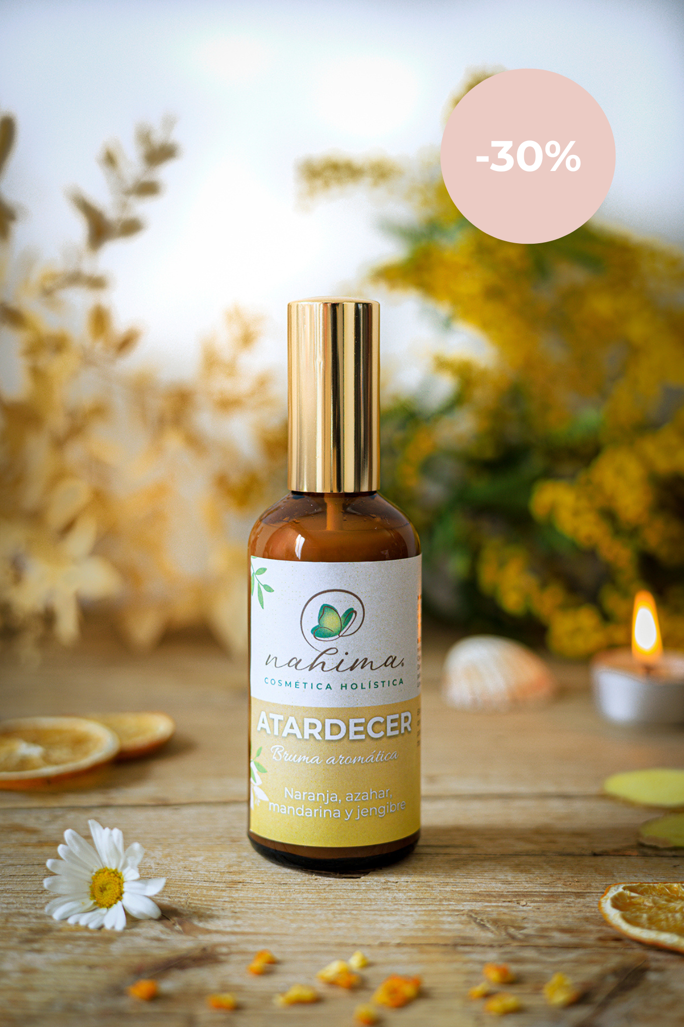 ATARDECER · Bruma aromática