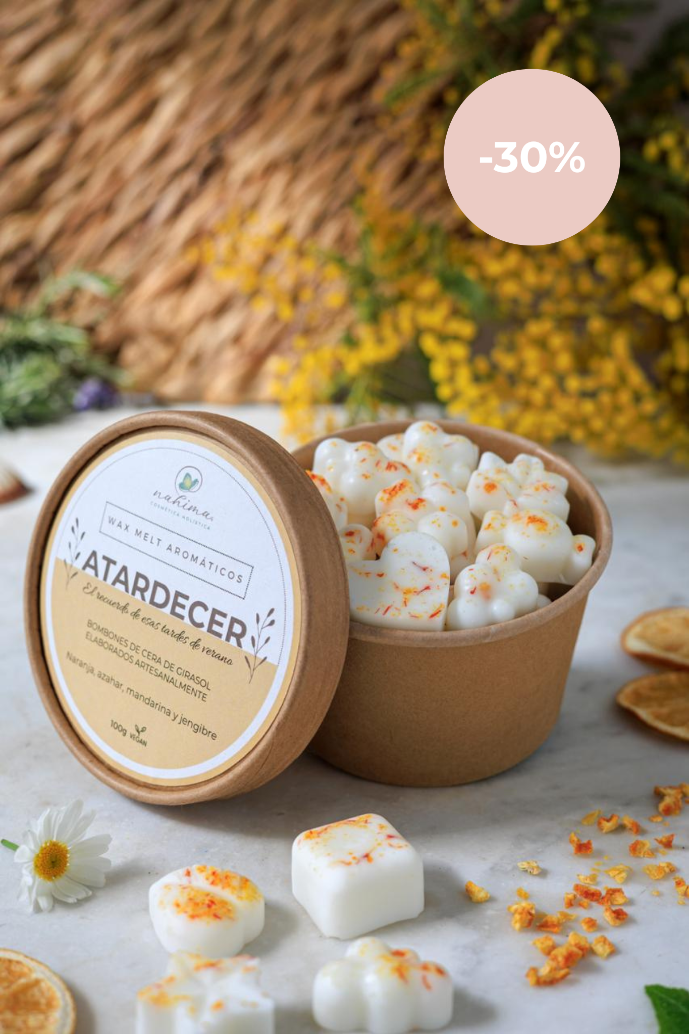 Wax Melt "Atardecer" Edición limitada primavera-verano