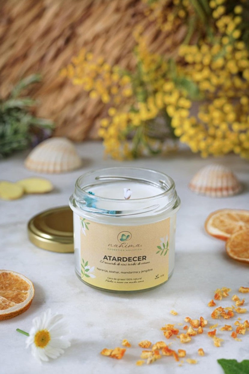 Vela "Atardecer" Edición limitada primavera-verano